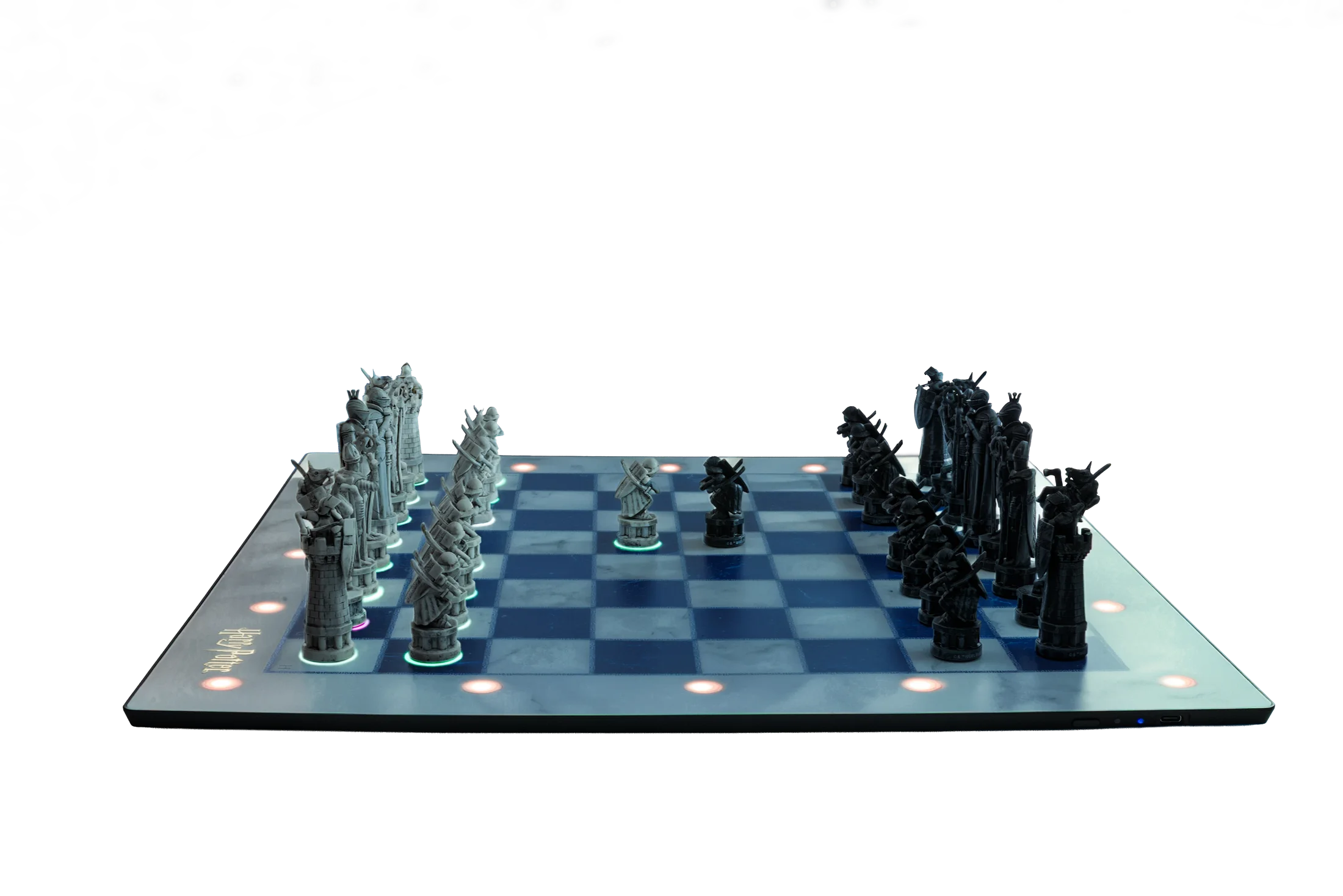 Wizard's Chess board with lights